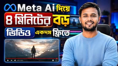 Meta AI দিয়ে যত খুশি ভিডিও বানান সম্পুর্ন ফ্রিতে | Get veo 3 for free with meta ai