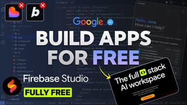 Google's Firebase Studio Just Changed Everything — Build Apps in Minutes (FREE to Use)